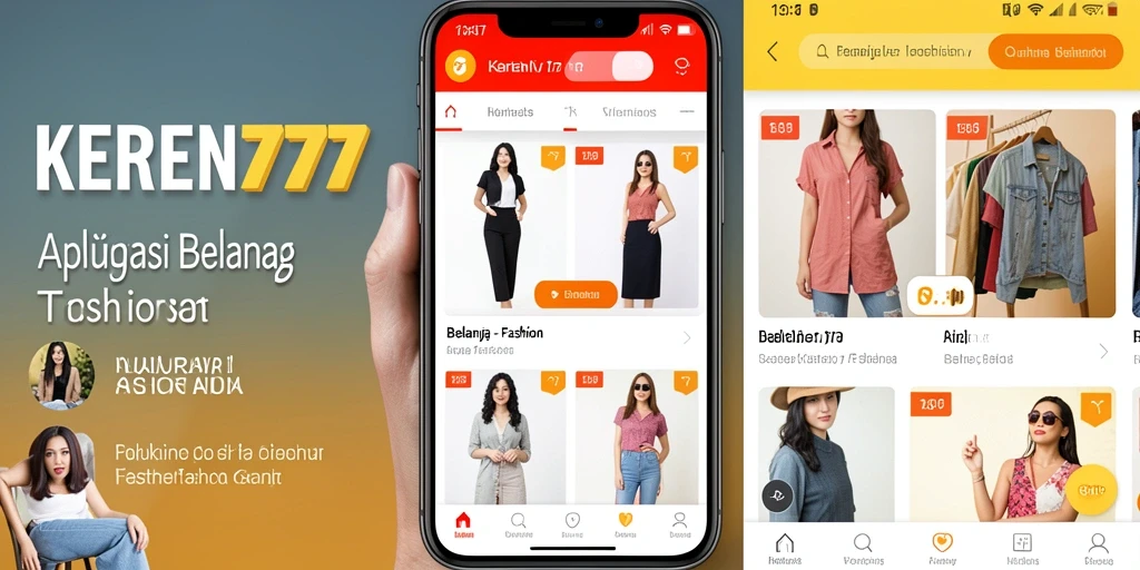 Antarmuka pengguna KEREN777 yang menarik dan fungsional.