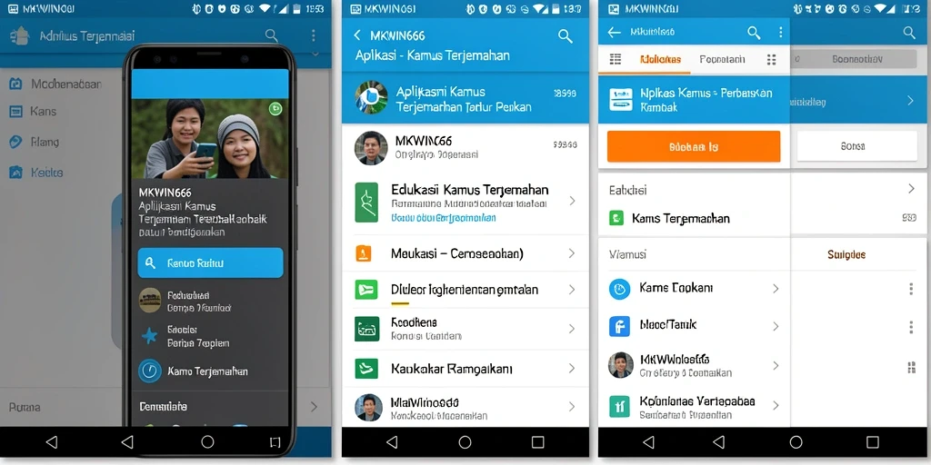 Tampilan antarmuka MKWIN666 yang modern dan intuitif.