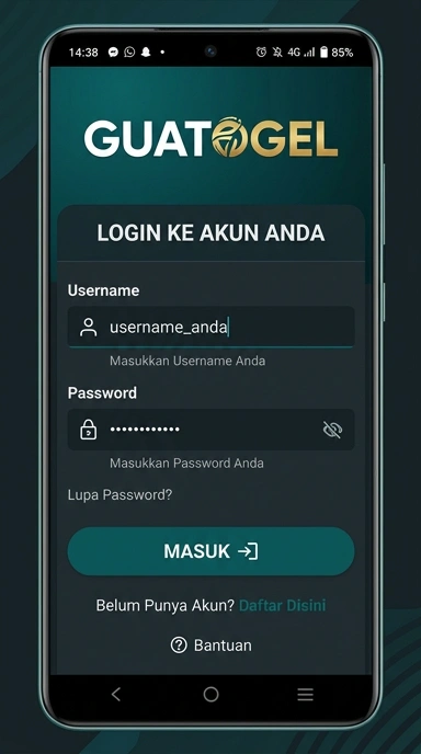 Cara Masuk Akun Guatogel Pada Android Anda